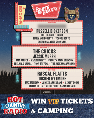 Win VIP Tickets + Camping to Boots and Hearts Music Festival